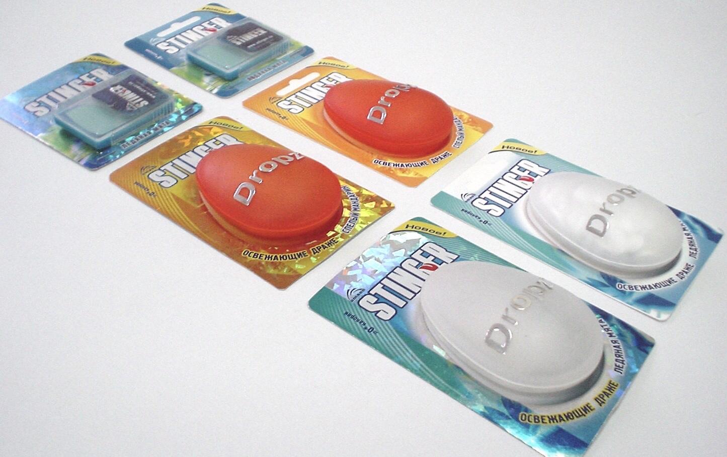 Stinger breath strips and candy by Amson Corporation