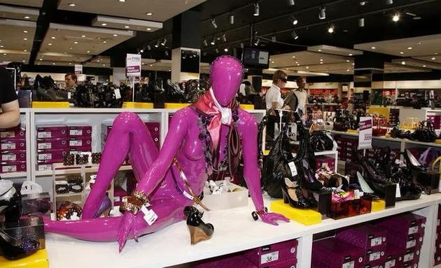 Inside a Centro shoe store